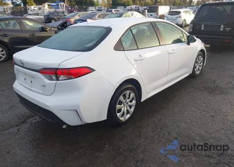 2025 Toyota Corolla Le z USA, uszkodzony, nr VIN 5YFB4MDE2SP306622